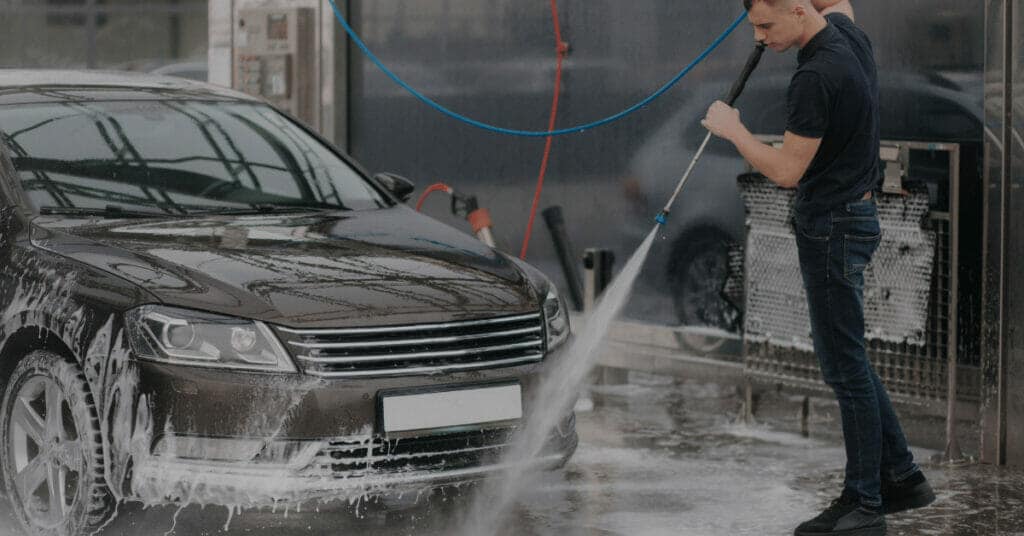 How to Wash a Black Car Without Water Spots