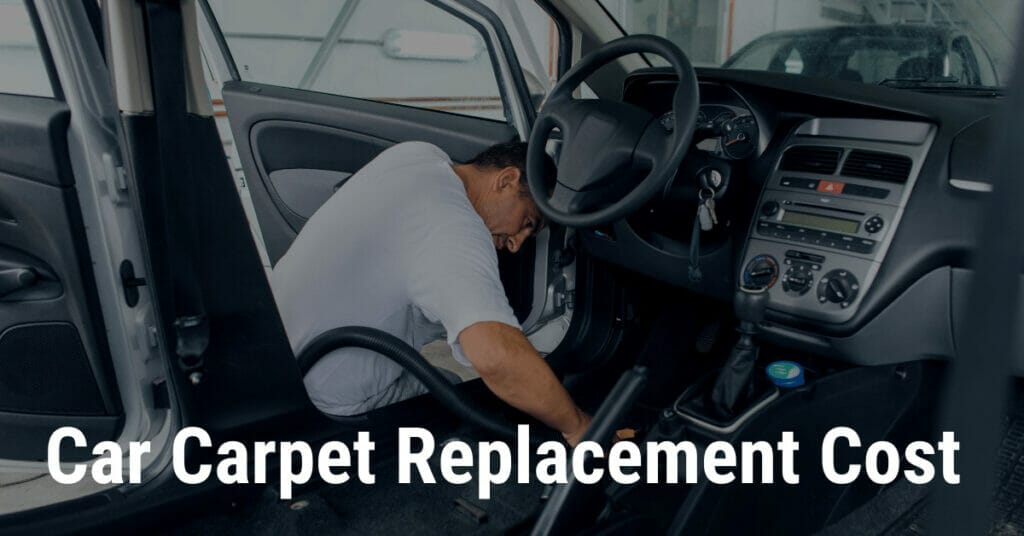 How much it cost to replace car carpet