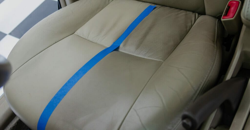 The difference between genuine and synthetic leather car seats 