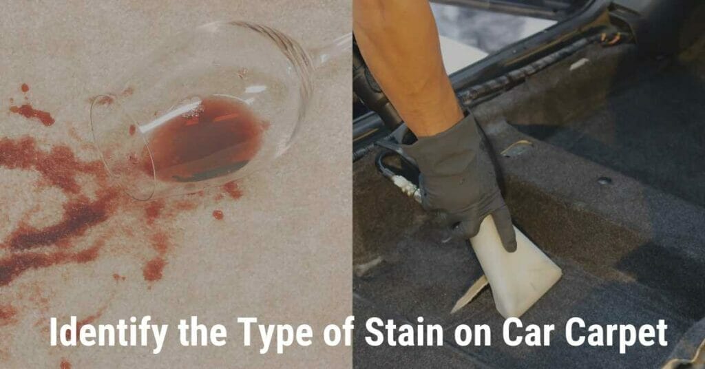 how to Identify the Type of Stain on Car Carpet