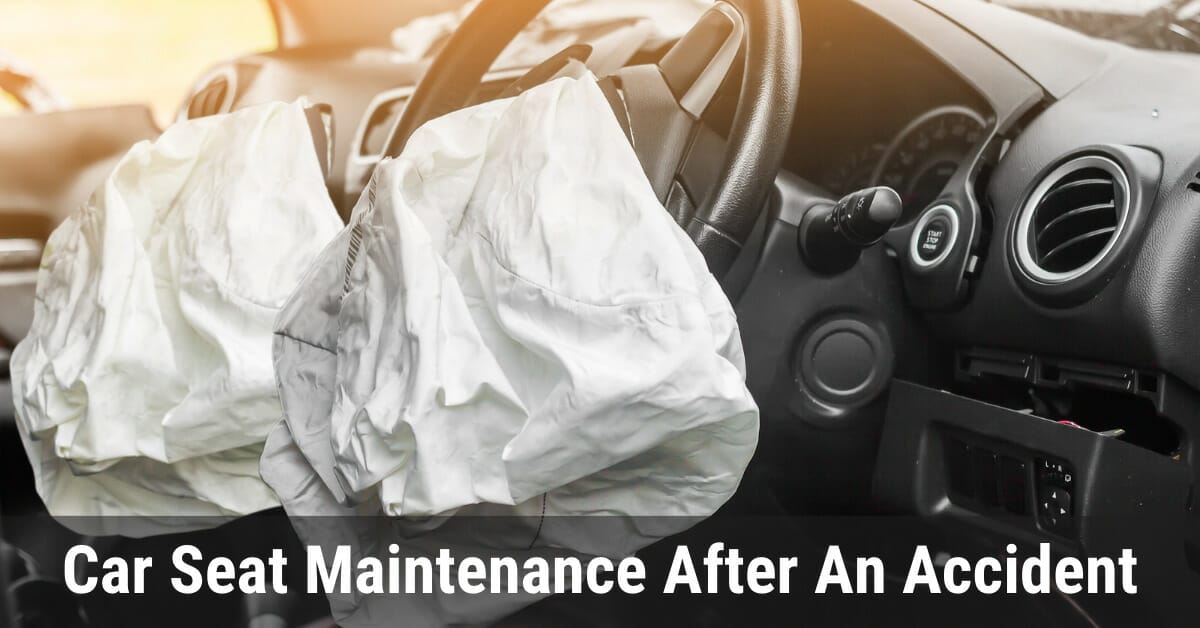 car seat maintenance after an accident