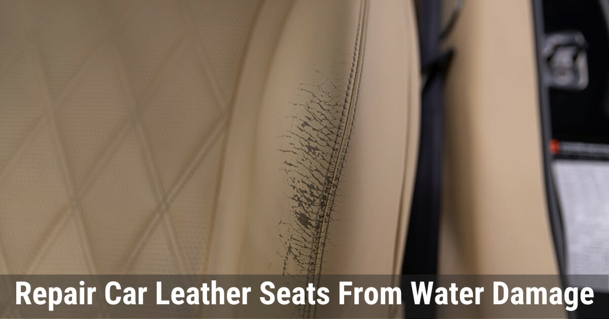 How To Repair Car Leather Seats From Water Damage