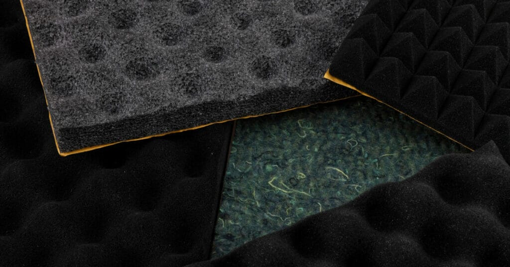 What is car carpet padding made of