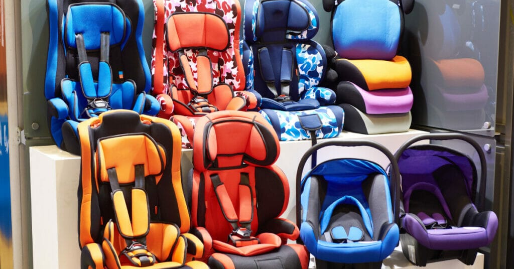 How many years can car seats be used for your child