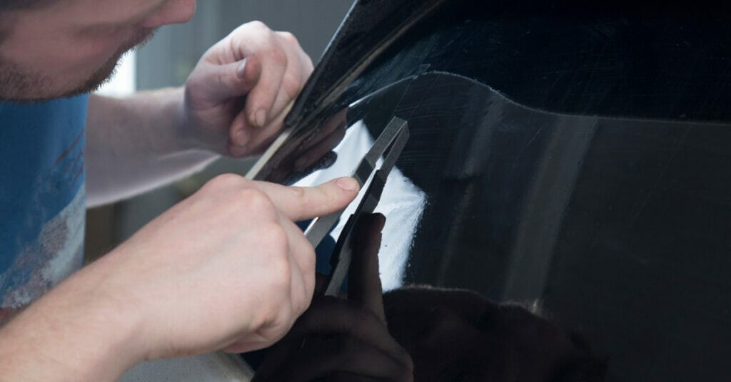 How to clean car window seals are broken
