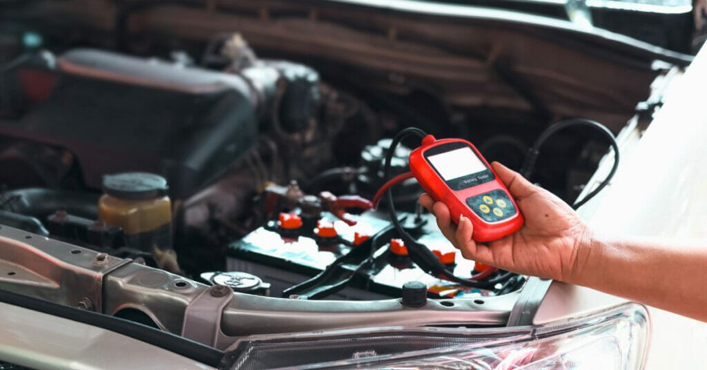 Can car battery affect sound system